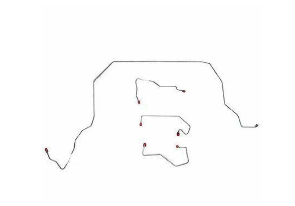 01-05 Ford Ranger Brake Line Kit 4WD Ext Cab/Short Bed AWABS - Complete Brake Line Kit Car Part People