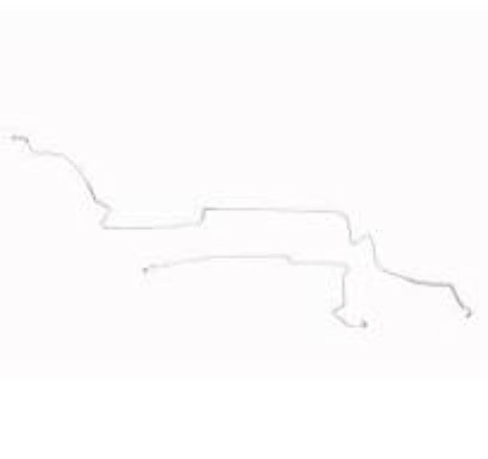 87-93 Ford Mustang Brake Line Kit V8 without Sub Frame Connectors - Complete Brake Line Kit Car Part People