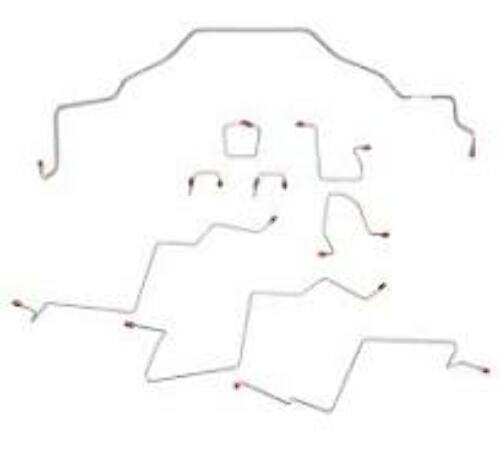 01-02 Dodge Ram 3500 Brake Line Kit 2WD Ext Cab/Long Bed Stainless Steel
