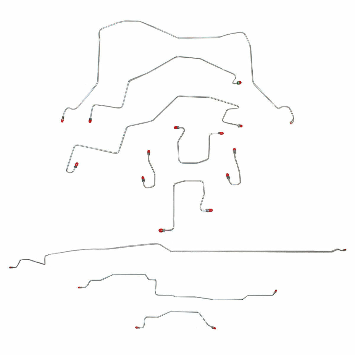 98-01 Dodge Ram 1500 Brake Line Kit 4WD Reg Cab/Short Bed Stainless Steel