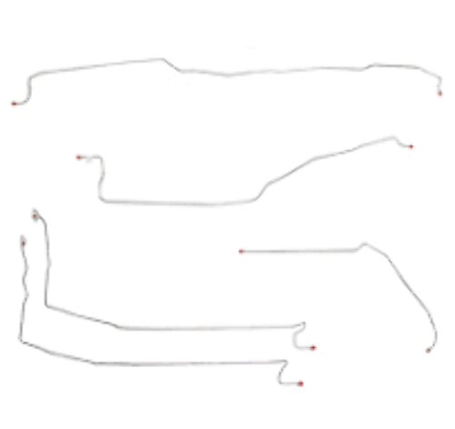 99-02 Chevrolet Silverado 1500 Brake Line Kit 4WD Ext Cab/Long Bed