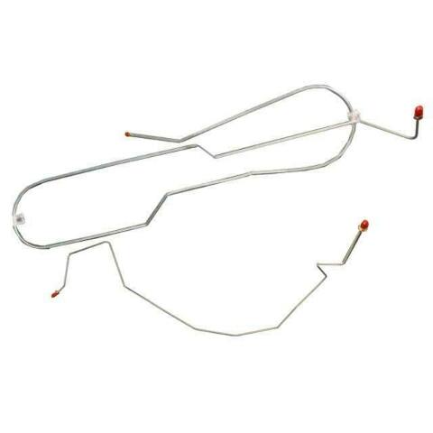 98-00 Chevrolet S-10 Brake Line Kit 2WD Reg Cab/Short Bed Rear Drum Without ZR2