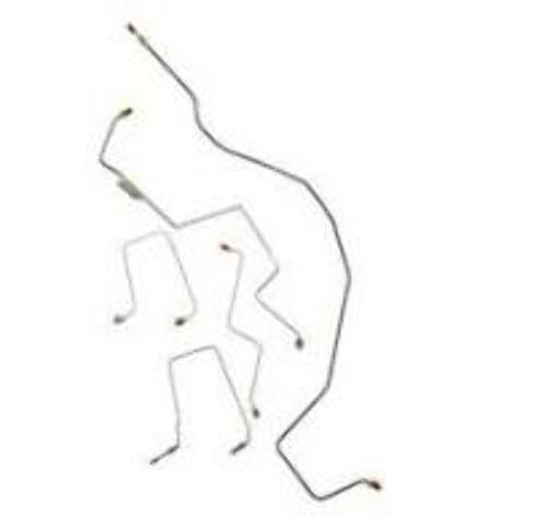 98-00 Chevrolet S-10 Brake Line Kit 2WD Reg Cab/Short Bed Rear Drum Without ZR2