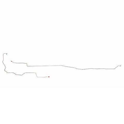 2005-06 Ford F250 SD Complete Brake Line Kit 4WD Ext Cab/Long Bed Stainless CBK0105SS