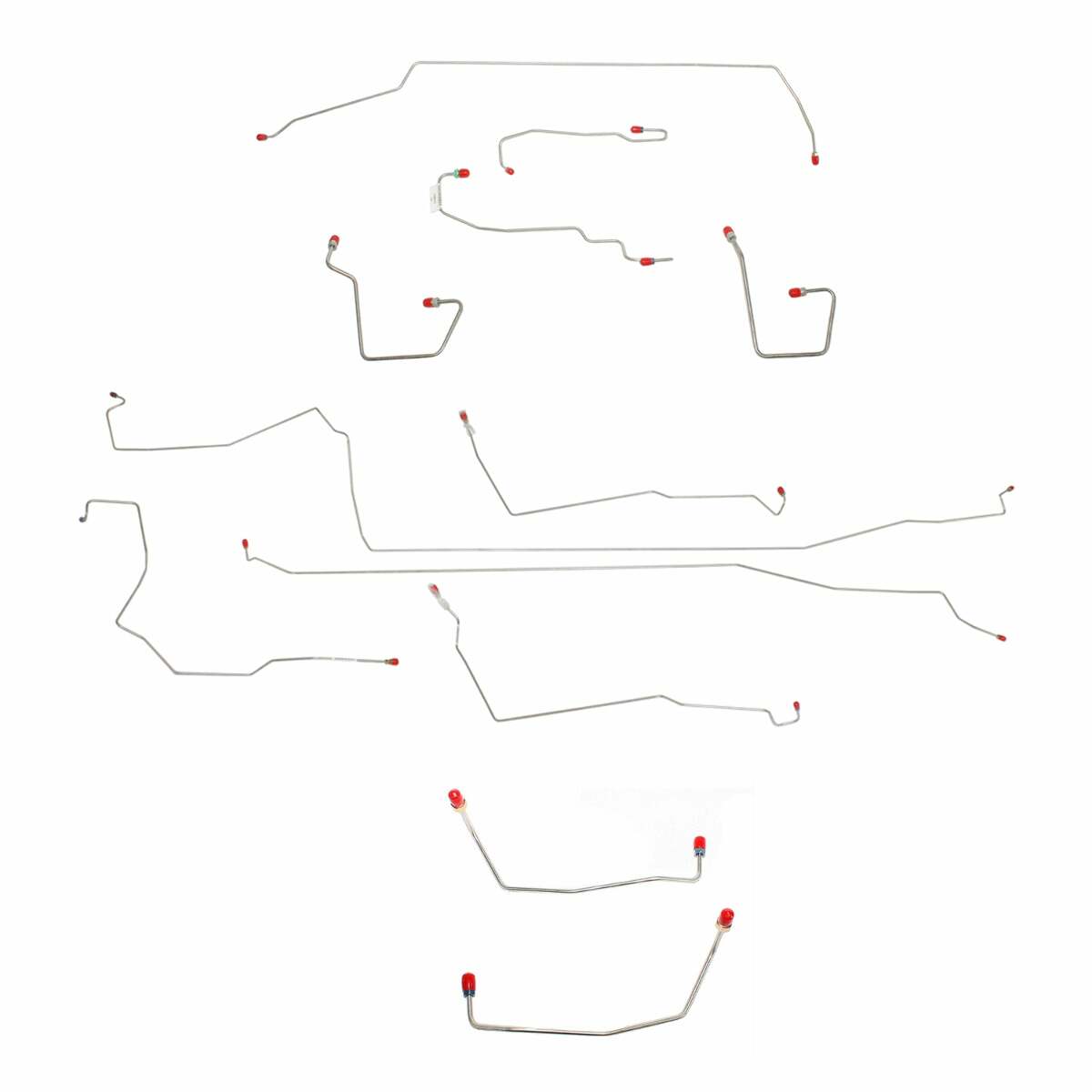 00-07 Ford Focus Brake Line Kit Stainless Steel