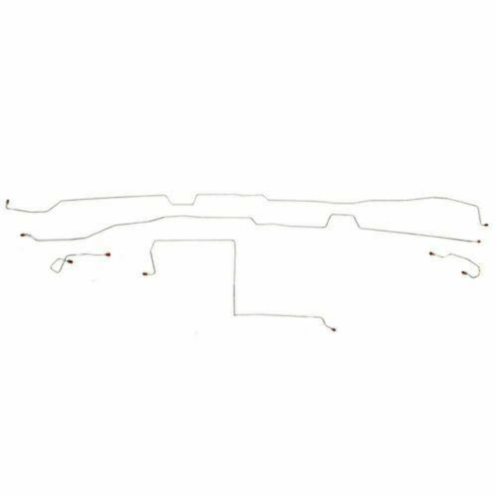 1999-03 Ford Windstar Complete Brake Line Kit Rear Drums Steel - CBK0125OM