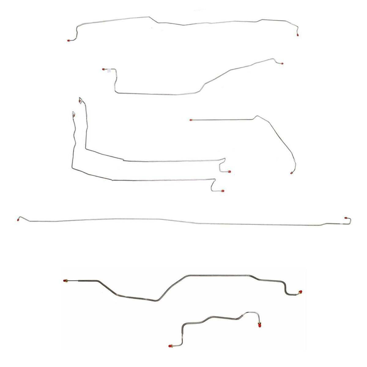 Complete Brake Line Kit for 99-02 Chevy Silverado 4WD Reg CabShort Bed-CBK0130OM - Complete Brake Line Kit Car Part People