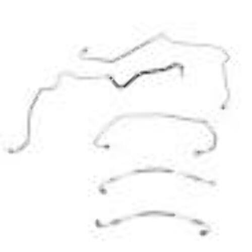 2002-05 Dodge Ram 1500 Brake Line Set 4WD Rear ABS Quad Cab Short Bed -CBK0131OM