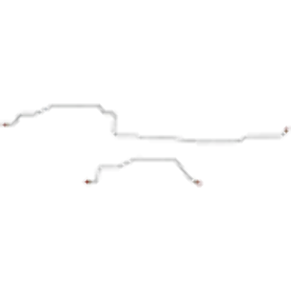 1999-04 Ford Mustang GT 4.6L V8 Complete Brake Line Traction Control - CBK0135OM - Complete Brake Line Kit Car Part People