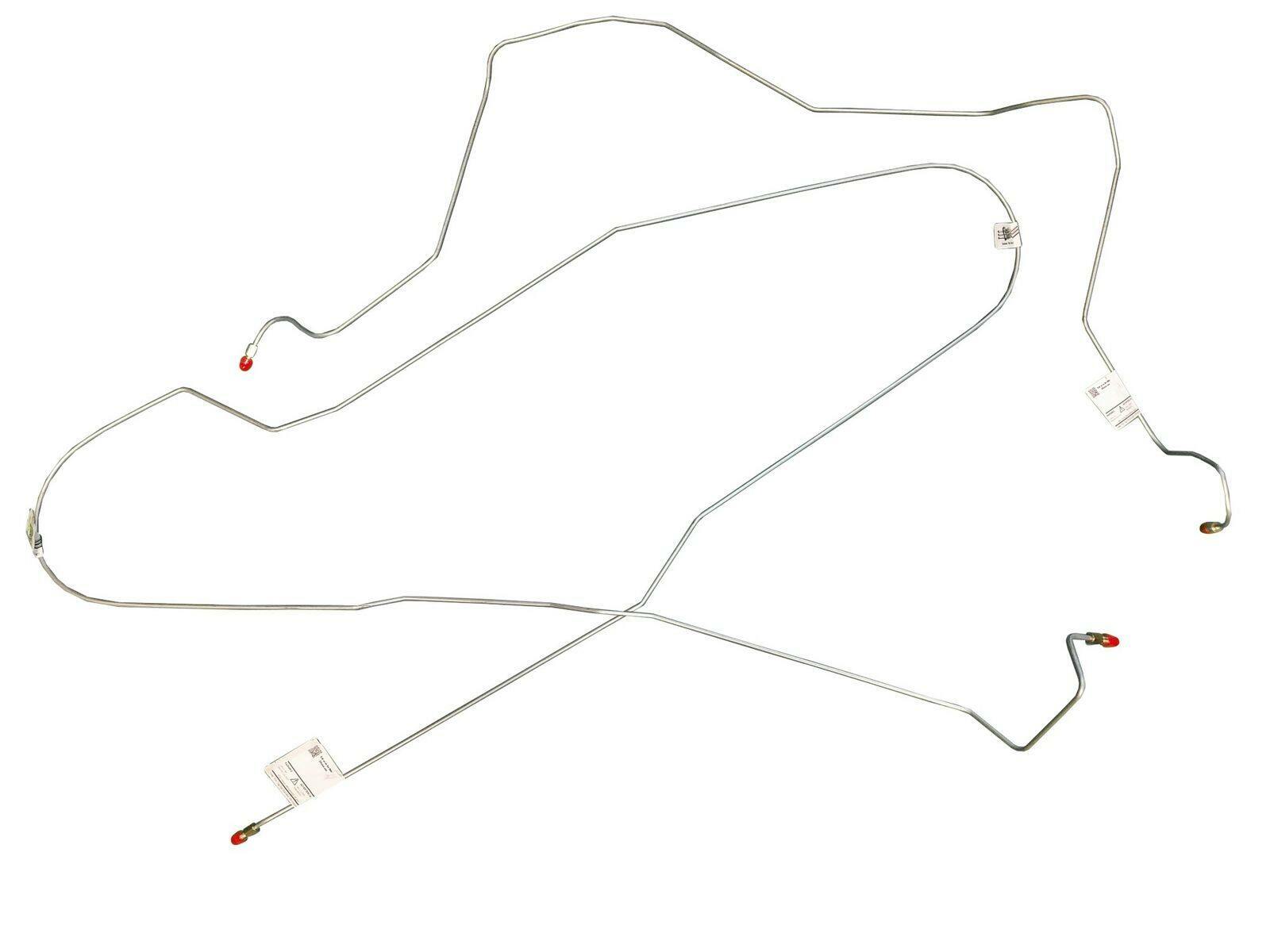 95-97 Dodge Ram 3500 Brake Line Kit 4WD Dually Stainless Steel - Complete Brake Line Kit Car Part People