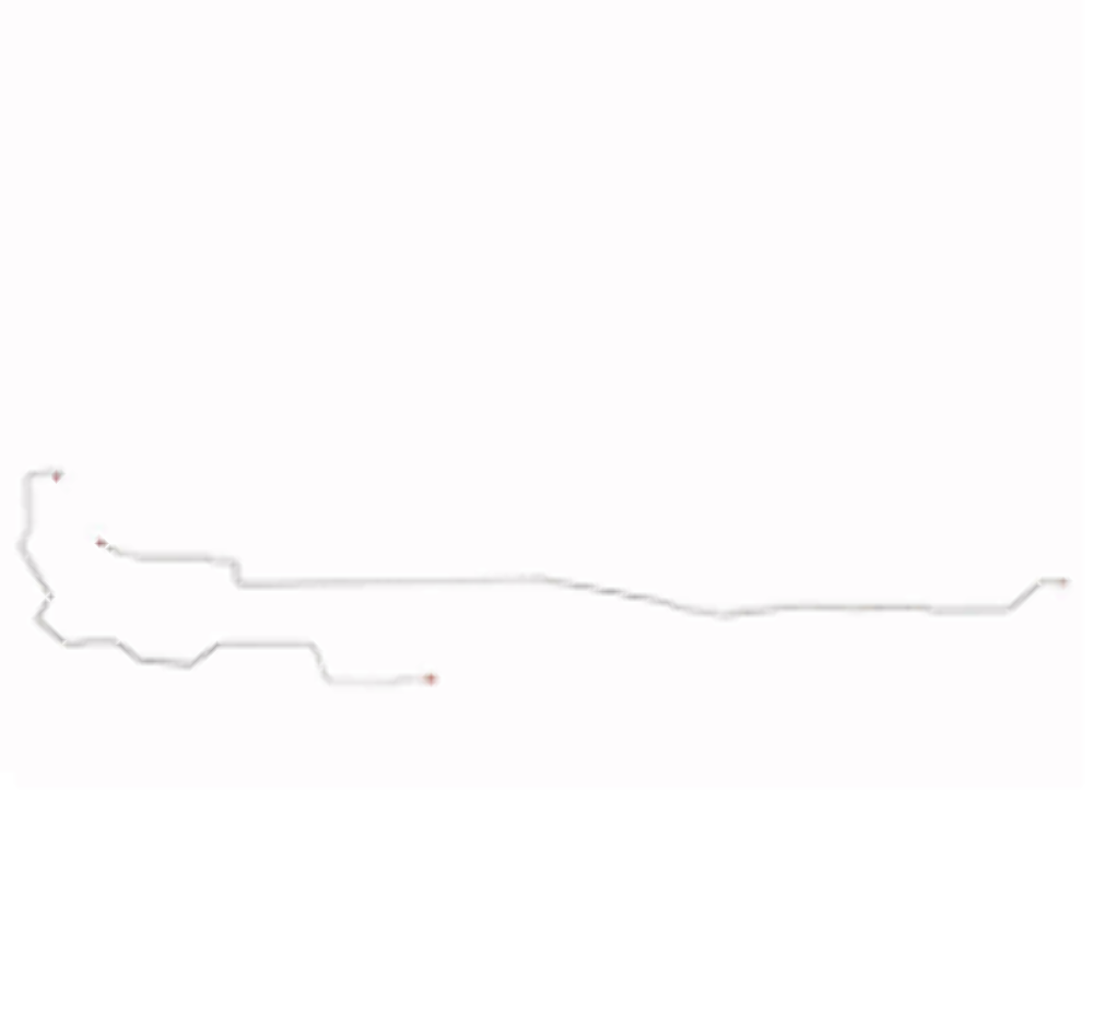 2005-06 Ford F-250/F-350 SD Complete Brake Line 4WD AWABS Ext Cab Long Bed CBK0159SS - Complete Brake Line Kit Car Part People