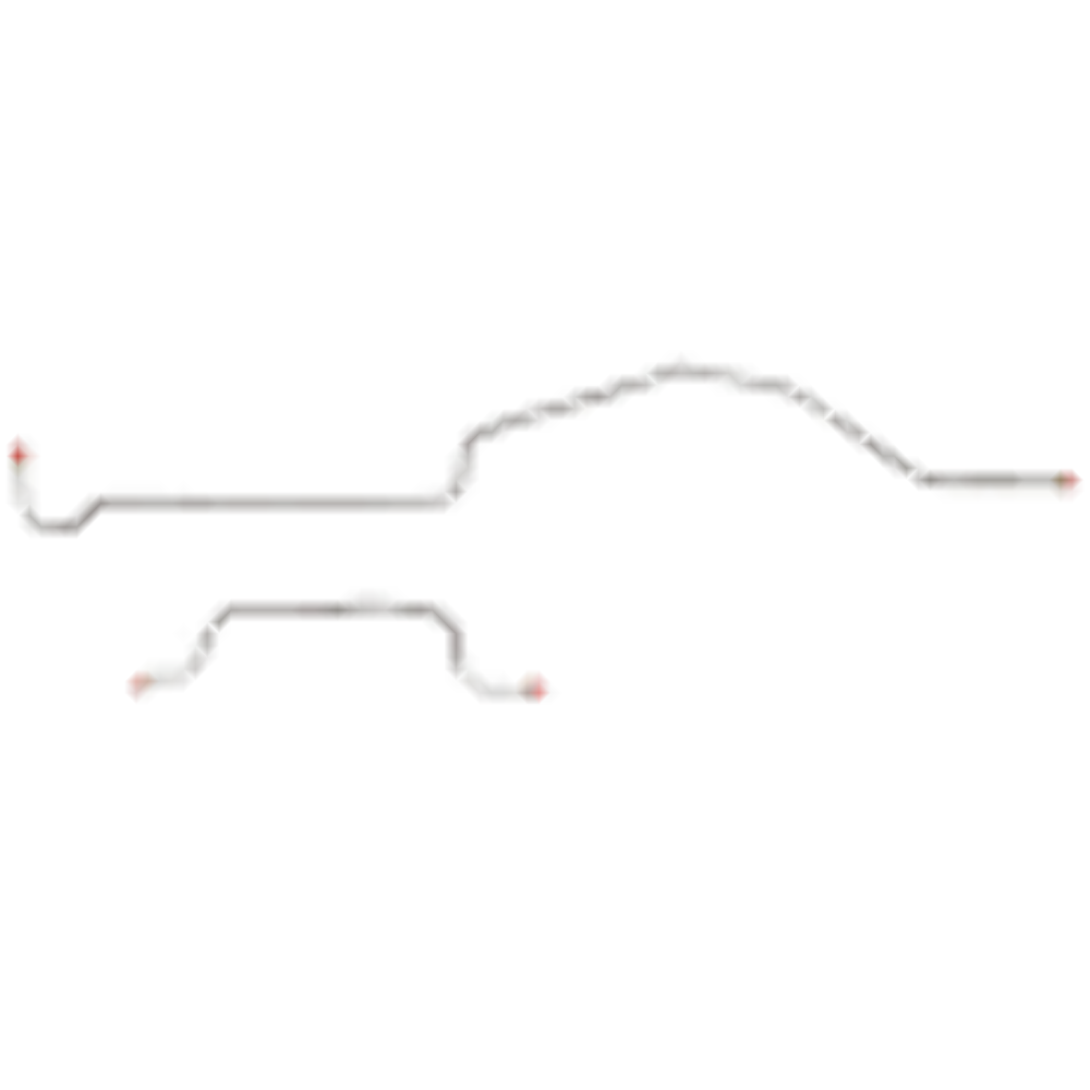 1999-07 GMC Sierra 1500HD 2/4WD Crew Cab 78 Bed Stainless - CBK0168SS - Complete Brake Line Kit Car Part People