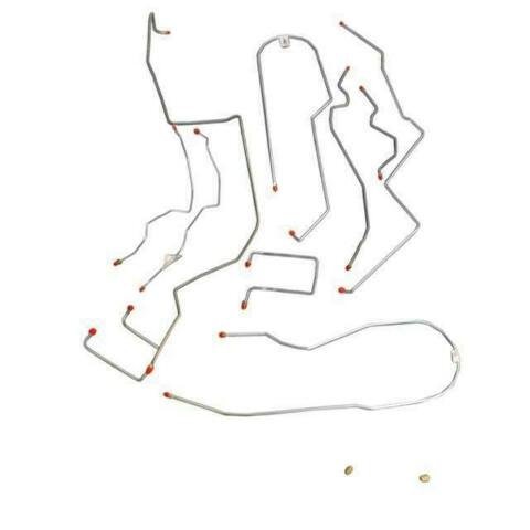 98-00 Chevrolet S10 Brake Line Kit 4WD Ext Cab/Short Bed Rear Disc