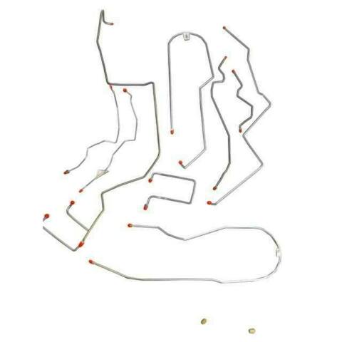 98-00 Chevrolet S10 Brake Line Kit 4WD Ext Cab/Short Bed Rear Disc