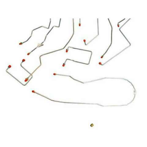 98-00 Chevrolet S10 Brake Line Kit 4WD Ext Cab/Short Bed Stainless Steel
