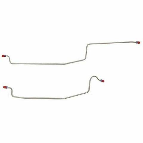 1984-86 Ford Mustang SVO Complete Brake Line Kit w/ Subframe Connector CBK0180SS