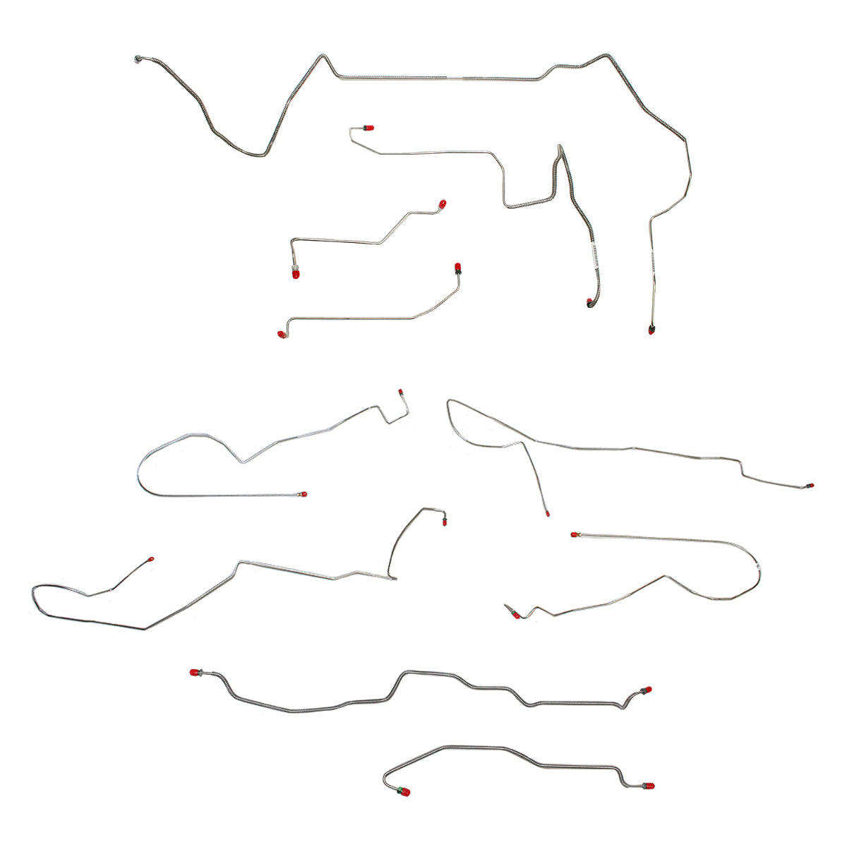Complete Brake Line Kit for 1998-2002 Chevrolet Camaro w/ Traction Control CBK0189OM - Complete Brake Line Kit Car Part People