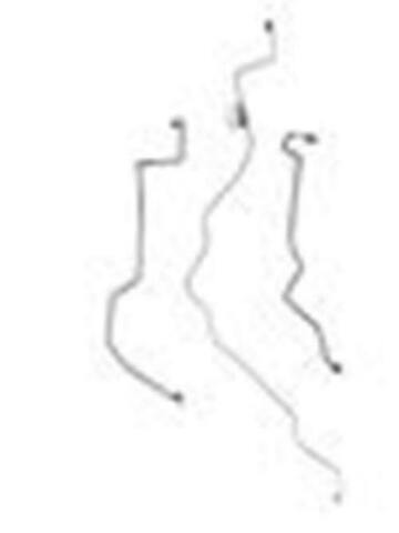 90-96 FORD F-150 COMPLETE BRAKE LINE KIT REG CAB / LONG BED Stainless Steel