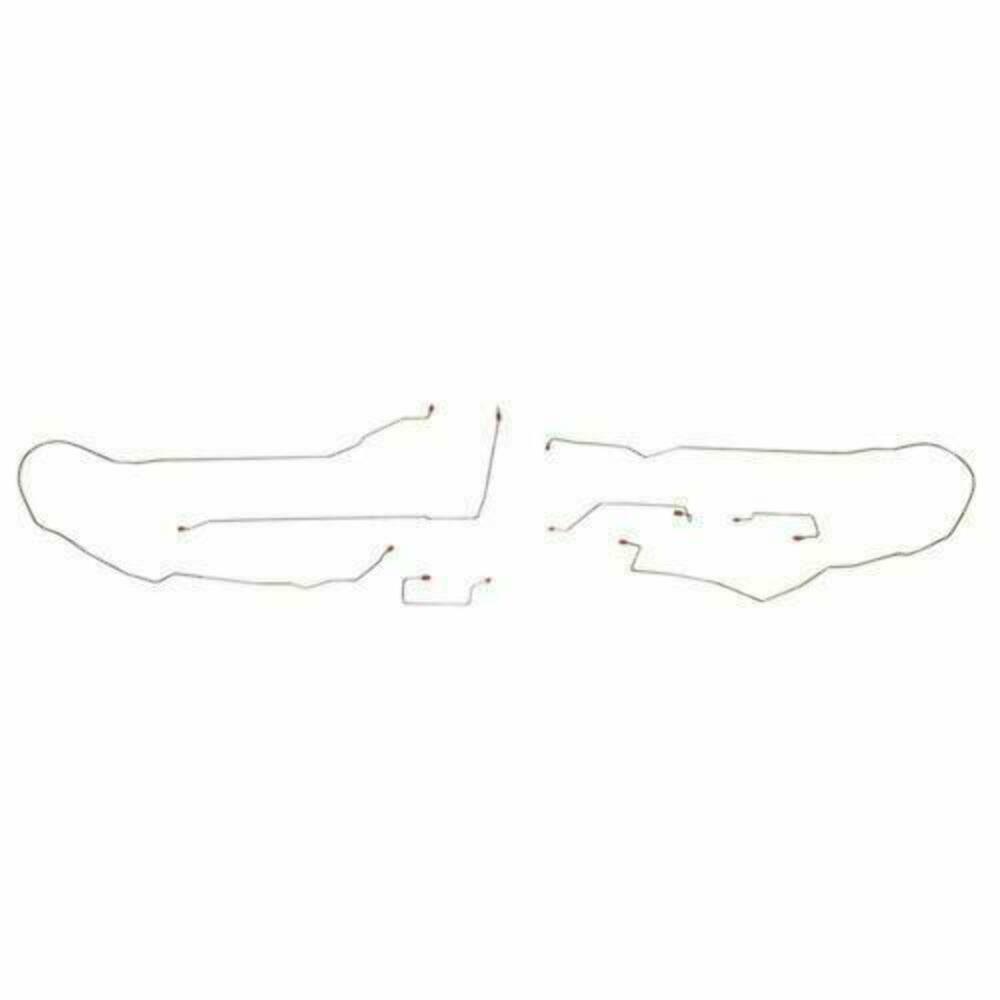 2005 - 2006 Ford Escape Brake Line Kit - CBK0194OM - Complete Brake Line Kit Car Part People