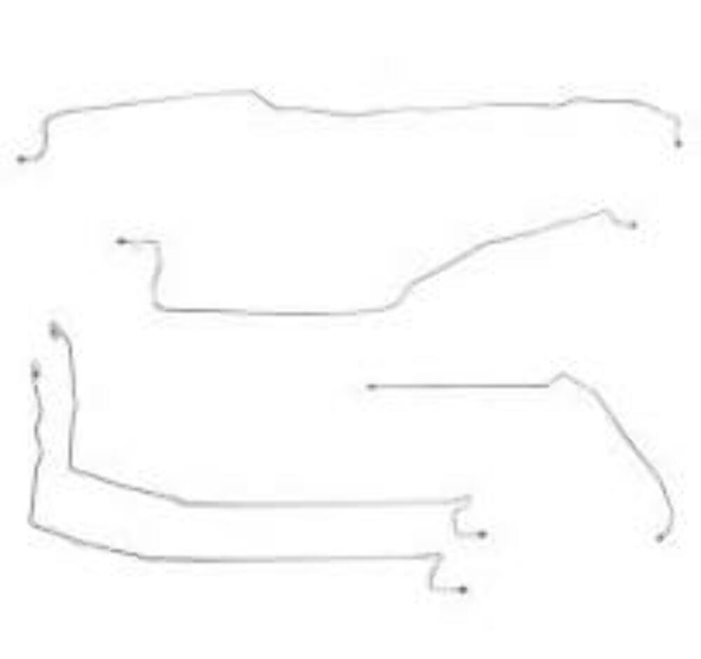 2004 - 2006 Chevrolet Avalanche Brake Line Kit - CBK0202SS - Complete Brake Line Kit Car Part People