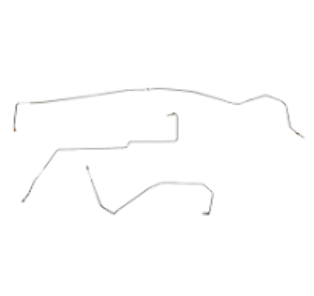 2000 - 2007 Ford Focus Brake Line Kit - CBK0209OM