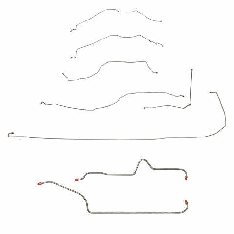 2000 - 2002 Chevrolet Tahoe Brake Line Kit - CBK0217OM