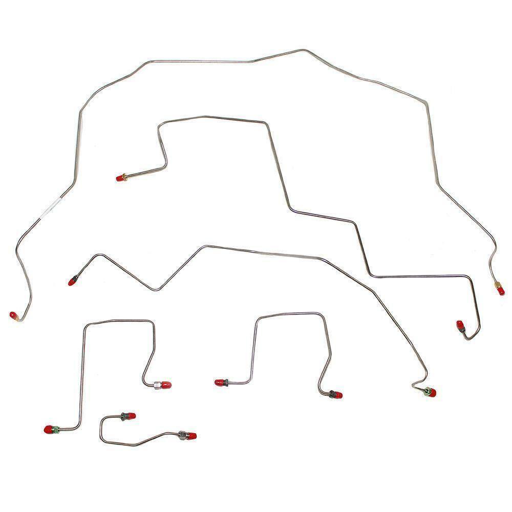 2002 - 2005 Dodge Ram 1500 Brake Line Kit - CBK0224SS