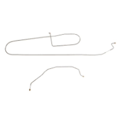 2000-2005 Chevrolet Blazer 4WD, 4 Door, No ZR2 Complete Brake Line Kit-CBK0228SS