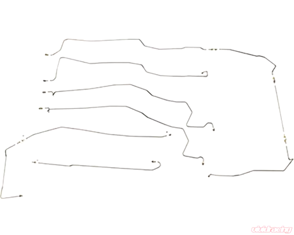 Fits 05-08 Cadillac STS, Complete Brake Line Kit, Steel-CBK0239OM - Complete Brake Line Kit Car Part People