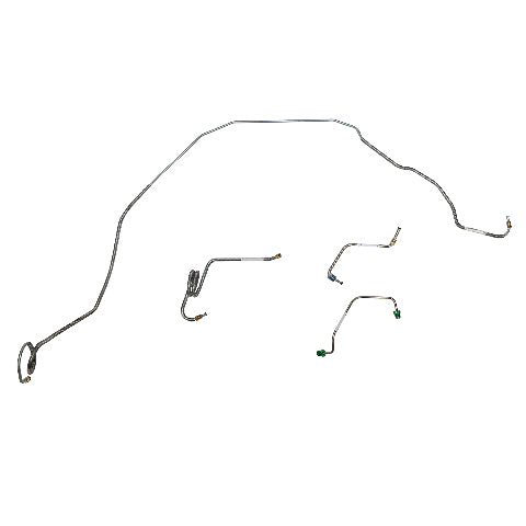 1981 Chevrolet Camaro Complete Brake Line Kit Power Disc Standard Suspension CBK0243OM