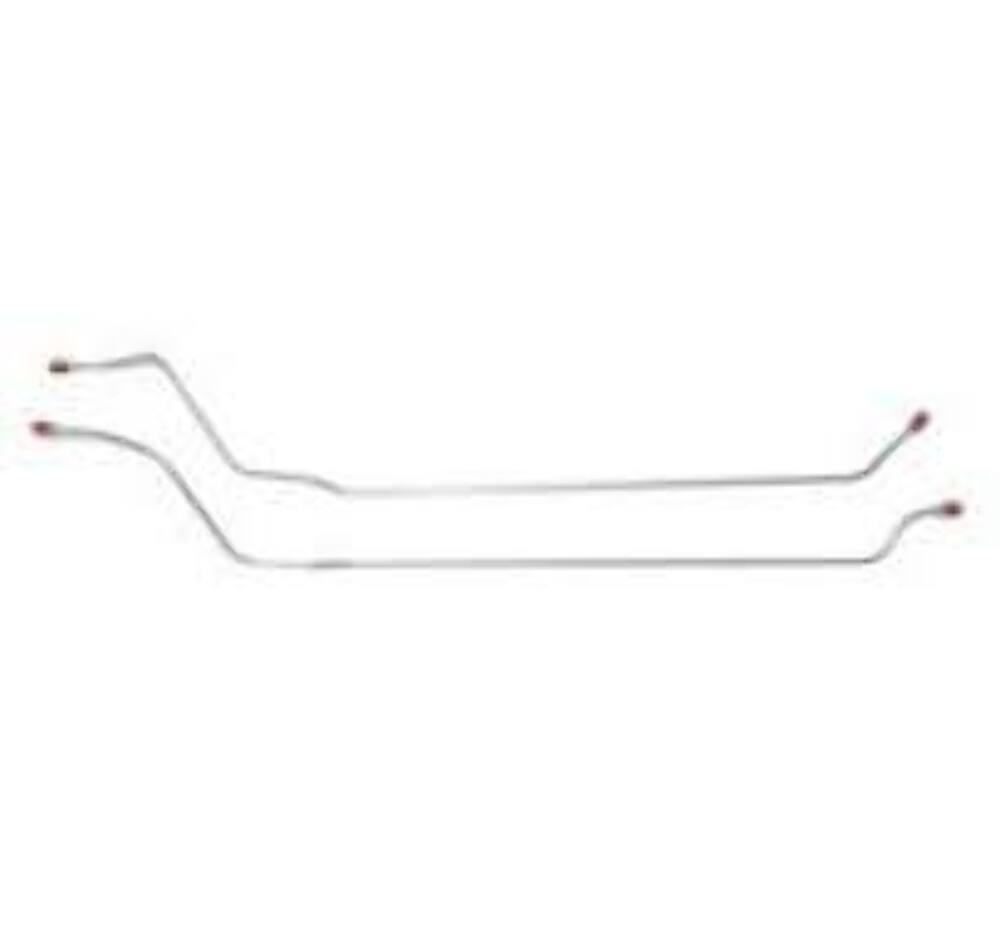 Fits 66 Chevy Malibu Hardtop w/ Standard Drum, Complete Brake Line Kit CBK0264SS