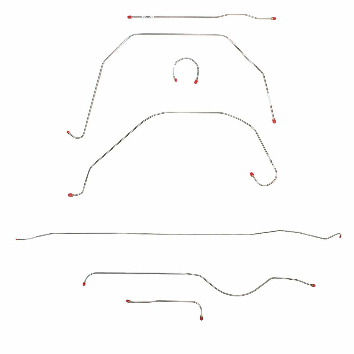 CBK0307SS- 1947-50 GM Series 1 1/2-ton Truck, 2WD, Short Bed, Complete Brake Line Kit