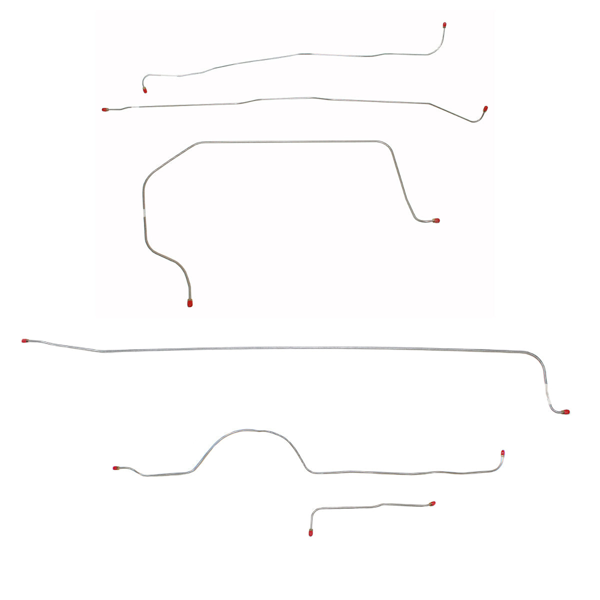 GM Complete Brake Line Kit; Fine Lines-CBK0311SS