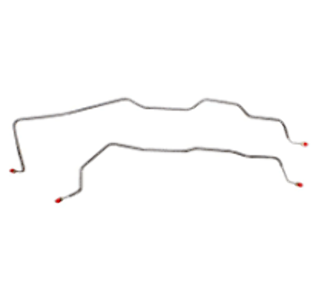 Fits 1989-91 Chevy V3500, No ABS, Crew Cab w/ Long Bed, Dually Axle CBK0335SS - Complete Brake Line Kit Car Part People