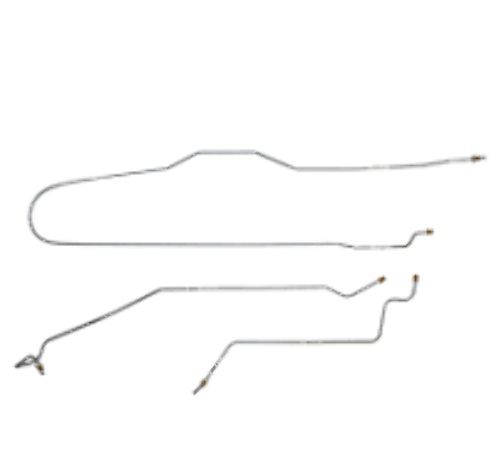 Fits 1995-99 Chevy Suburban, 4WD; Complete Brake Line Kit Stainless CBK0341SS