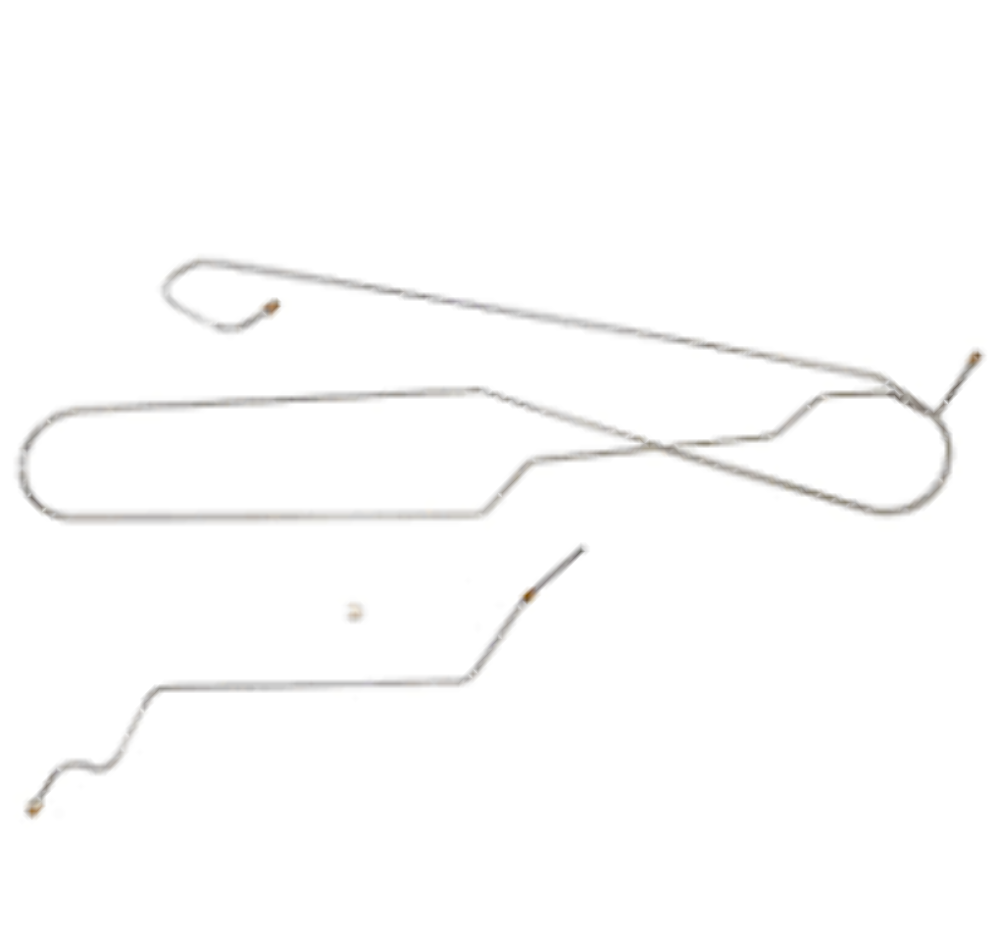 95-00 GM 2500/3500 Truck 2WD, Ext. Cab/Short Bed, non-Dually Axle CBK0350SS - Complete Brake Line Kit Car Part People
