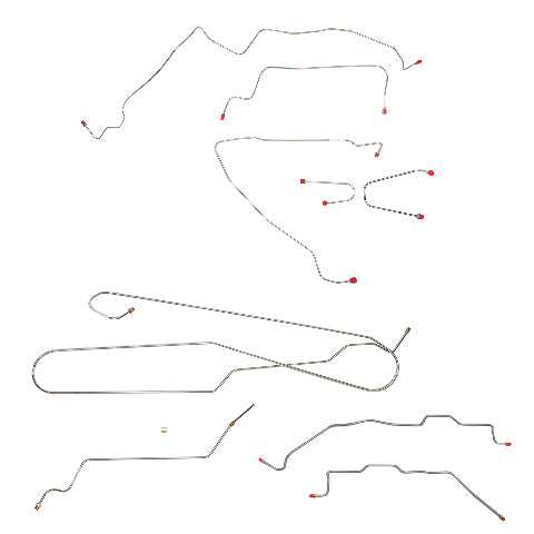 95-00 GM 2500/3500 Truck 2WD, Ext. Cab/Short Bed, non-Dually Axle CBK0350SS