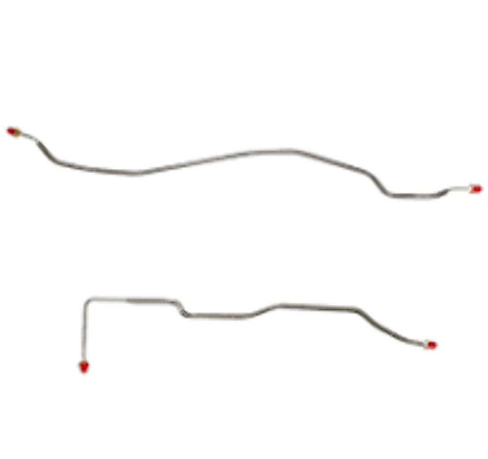 Fits 2001-04 GM Sonoma/Jimmy, ZR2 models, 4WD; Complete Brake Line Kit CBK0355SS