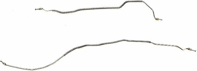 Chevy Complete Brake Line Kit; Fine Lines-CBK0395SS