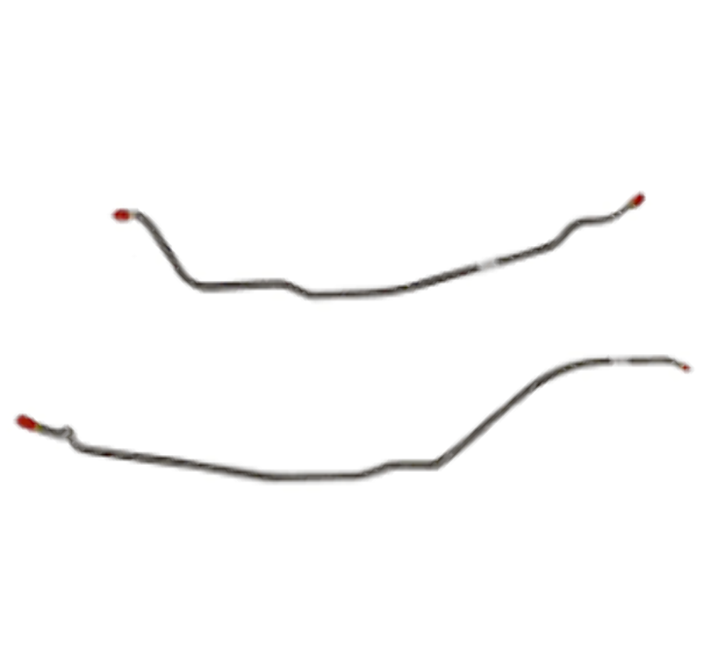 Chevy Complete Brake Line Kit; Fine Lines-CBK0397SS