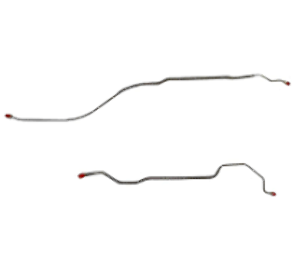 Chevy Complete Brake Line Kit; Fine Lines-CBK0398SS