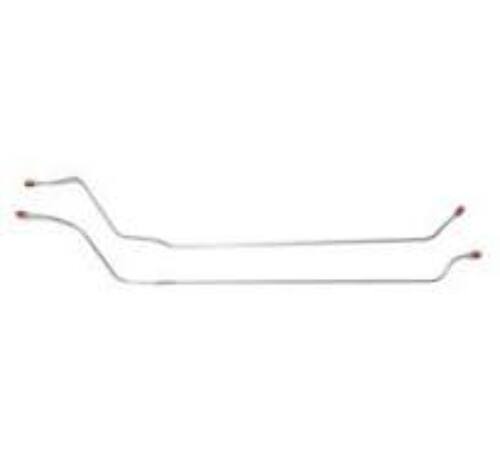Chevy Convertible Conversion Complete Brake Line Kit; Fine Lines-CBK0413SS