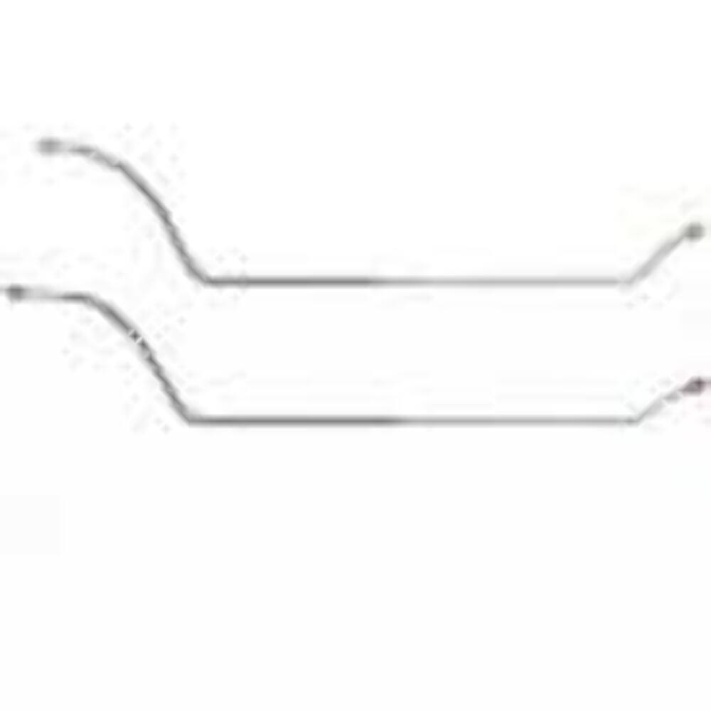 Chevy w/ Hardtop Conversion Complete Brake Line Kit; Fine Lines-CBK0415SS