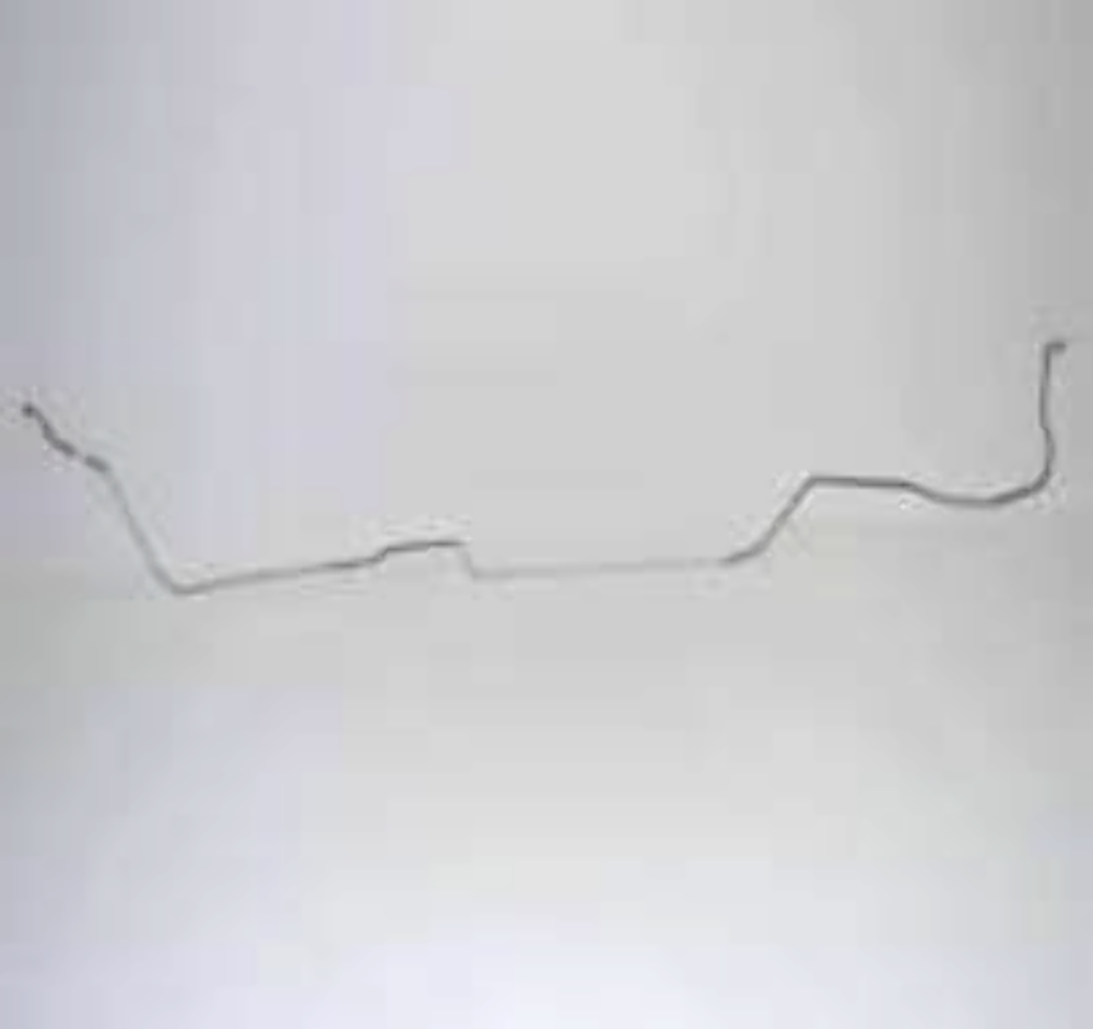 Chevy Convertible Conversion Complete Brake Line Kit; Fine Lines-CBK0416SS