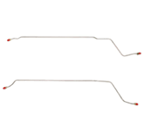 Fits 1964-65 LeMans/GTO w/ Power Drum, Convertible Complete Brake Line CBK0438SS