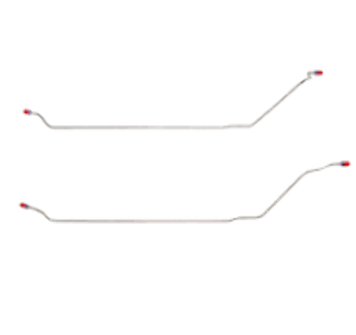 Pontiac w/ Hardtop Complete Brake Line Kit; Fine Lines-CBK0449SS
