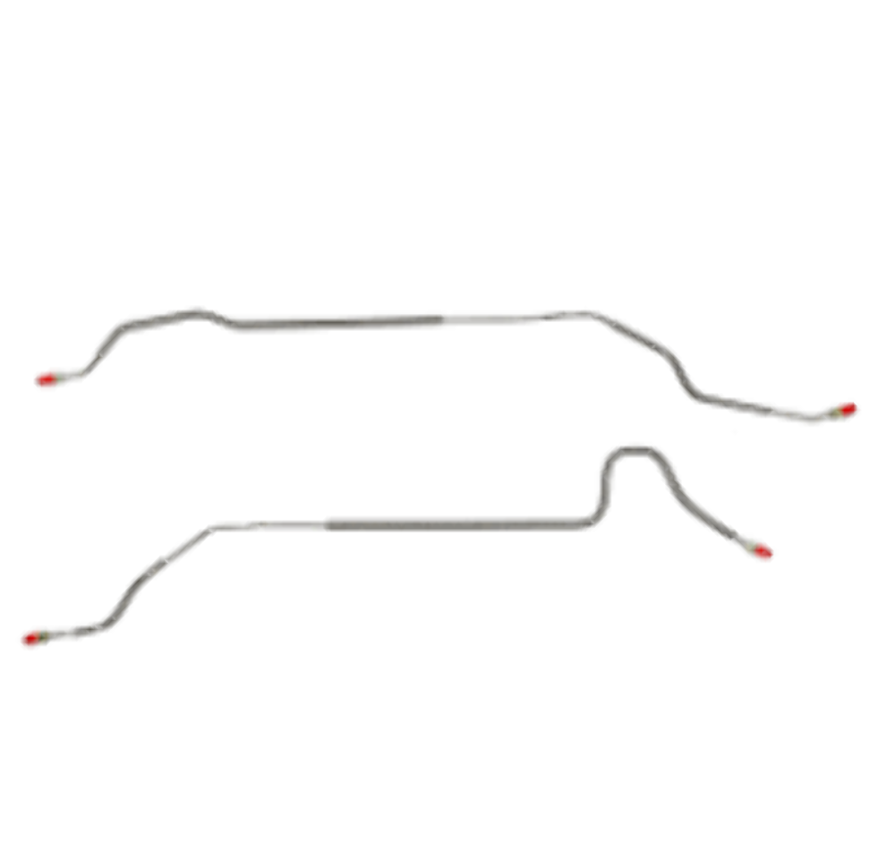 Pontiac Complete Brake Line Kit; Fine Lines-CBK0489SS - Complete Brake Line Kit Car Part People