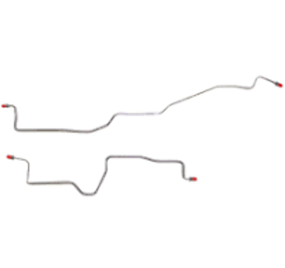 Pontiac Complete Brake Line Kit; Fine Lines-CBK0508SS - Complete Brake Line Kit Car Part People