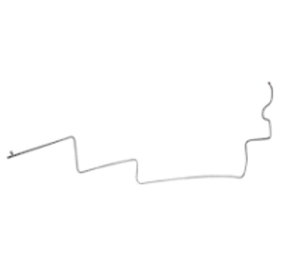 Mopar A Body Complete Brake Line Kit; Fine Lines-CBK0535SS