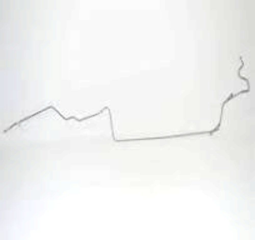 Mopar A Body Complete Brake Line Kit; Fine Lines-CBK0580SS